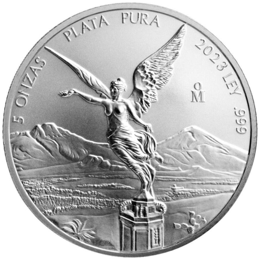 yɔi/iۏ؏tz AeB[NRC _RC [] 2023Ño^h_Vo[RC - LVR - v~ARC-5IXPC- 2023 Libertad Goddess of Victory Silver Coin - Mexico - Premium Investment Coin - 5oz PC-