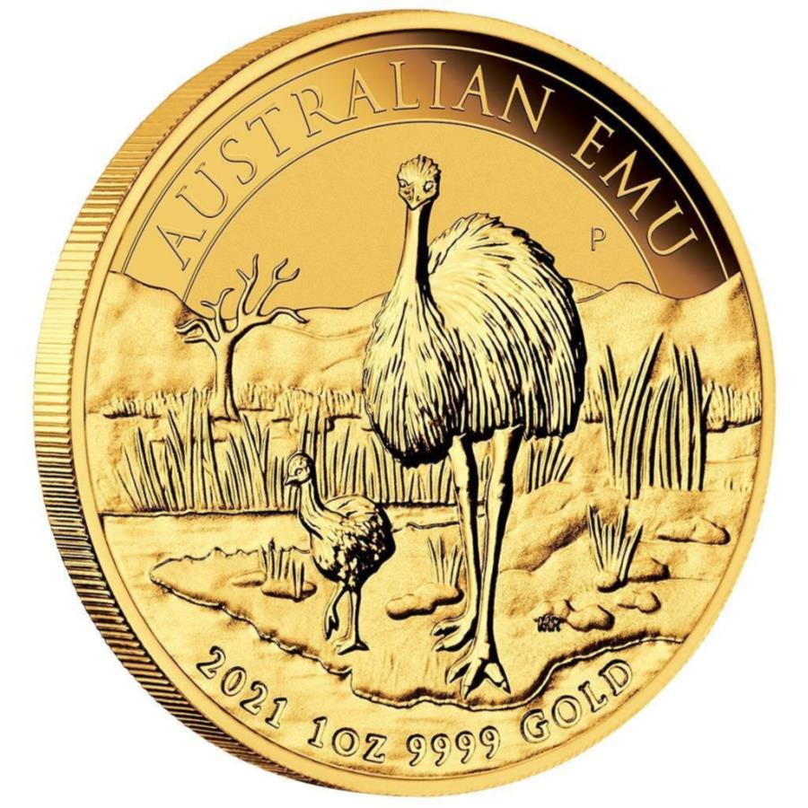 【極美品/品質保証書付】 アンティークコイン モダンコイン [送料無料] 2021オーストラリアのエミューゴールドコイン - オーストラリア - プレミアム投資コイン-1オンスPC- 2021 Australian Emu Gold Coin - Australia - Premium Investment Coin - 1oz PC-