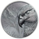 マジェスティックイーグル(1st)シルバーコイン2020ワイルドモンゴル - モンゴル-2オンスBP- Majestic Eagle (1st) Silver Coin 2020 Wild Mongolia - Mongolia - 2oz BP-