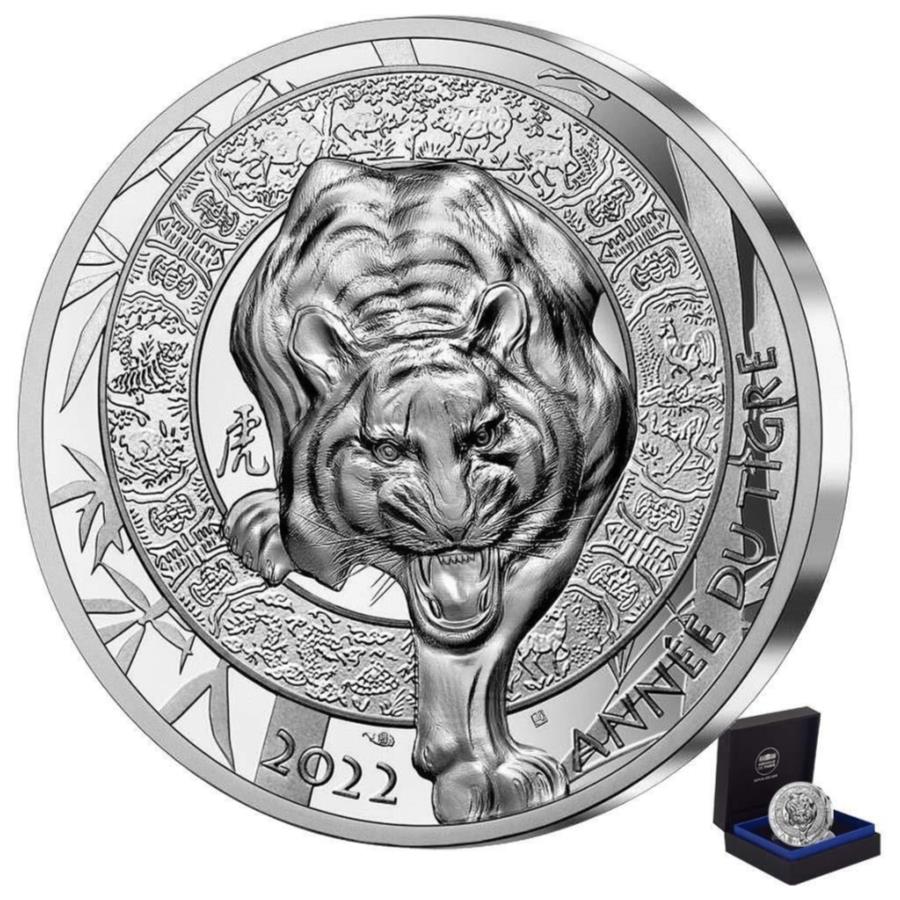 Сե󥹥ʥ꡼2022ǯ - -22.2 gr pp- Silver Coin France Year ...