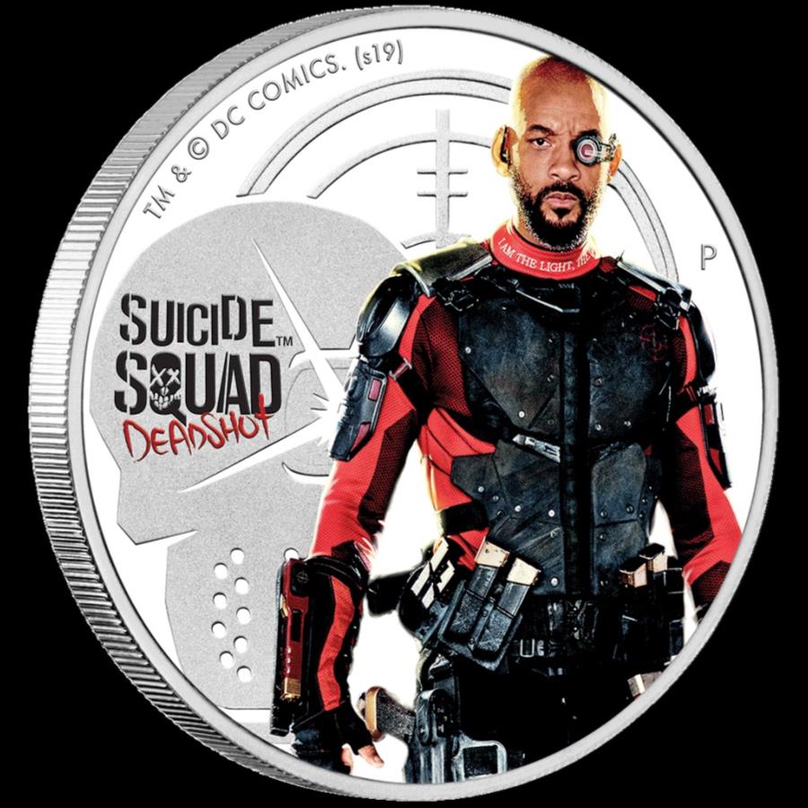 ڶ/ʼݾڽա ƥ 󥳥 [̵] Suicide Squad?Deadshot?3Silver Coin 2019 -Tuvalu -1 oz pp- Suicide Squad? Deadshot? (3) Silver Coin 2019 - Tuvalu - 1 Oz PP-