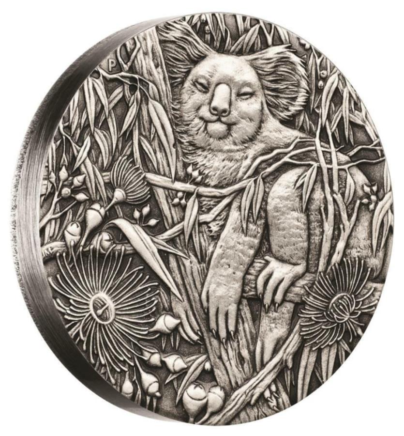 yɔi/iۏ؏tz AeB[NRC _RC [] 2017 Koala Silver Coin -Australia -High Relief -2 Oz Antique Finish- 2017 Koala Silver Coin - Australia - High Relief - 2 Oz Antique Finish-