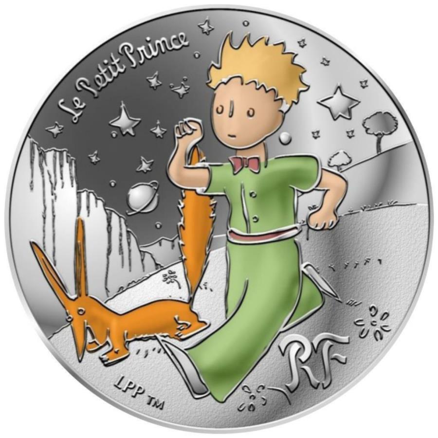 ڶ/ʼݾڽա ƥ 󥳥 [̵] СThe Little Prince Fox 2021-ե - -22.2 gr pp- Silver Coin The Little Prince Fox 2021 - France - in Case - 22.2 gr PP-