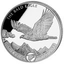 【極美品/品質保証書付】 アンティークコイン モダンコイン 送料無料 世界の野生生物ハゲイーグルシルバーコイン（3番目）2021 -Congo -1 oz st- World 039 s Wildlife Bald Eagle Silver Coin (3rd) 2021 - Congo - 1 Oz ST-