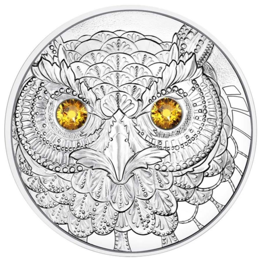 yɔi/iۏ؏tz AeB[NRC _RC [] Vo[RC[bp̒mbtNE - 嗤i2Ԗځj2021-I[XgApp- Silver Coin Europe Wisdom of the Owl - Continents (2nd) 2021 - Austria PP-