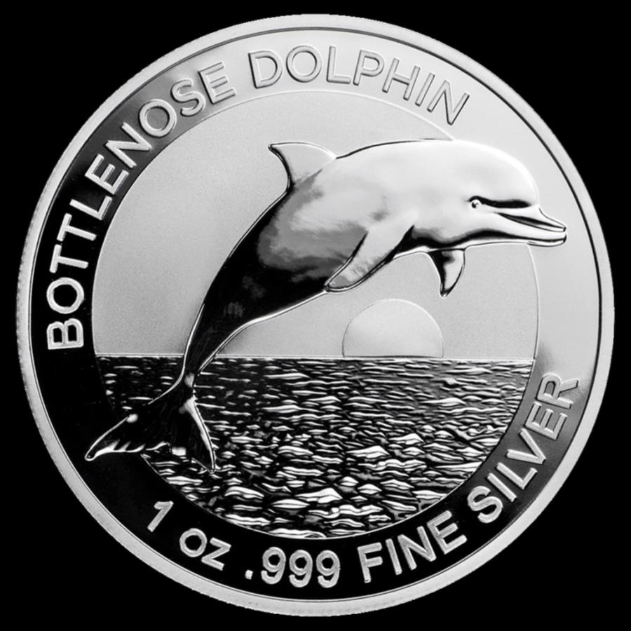 【極美品/品質保証書付】 アンティークコイン モダンコイン [送料無料] 2019イルカボトルノースシルバーコイン - オーストラリア - 投資コイン-1オンスPC- 2019 Dolphin Bottlenose Silver Coin - Australia - Investment Coin - 1oz PC-