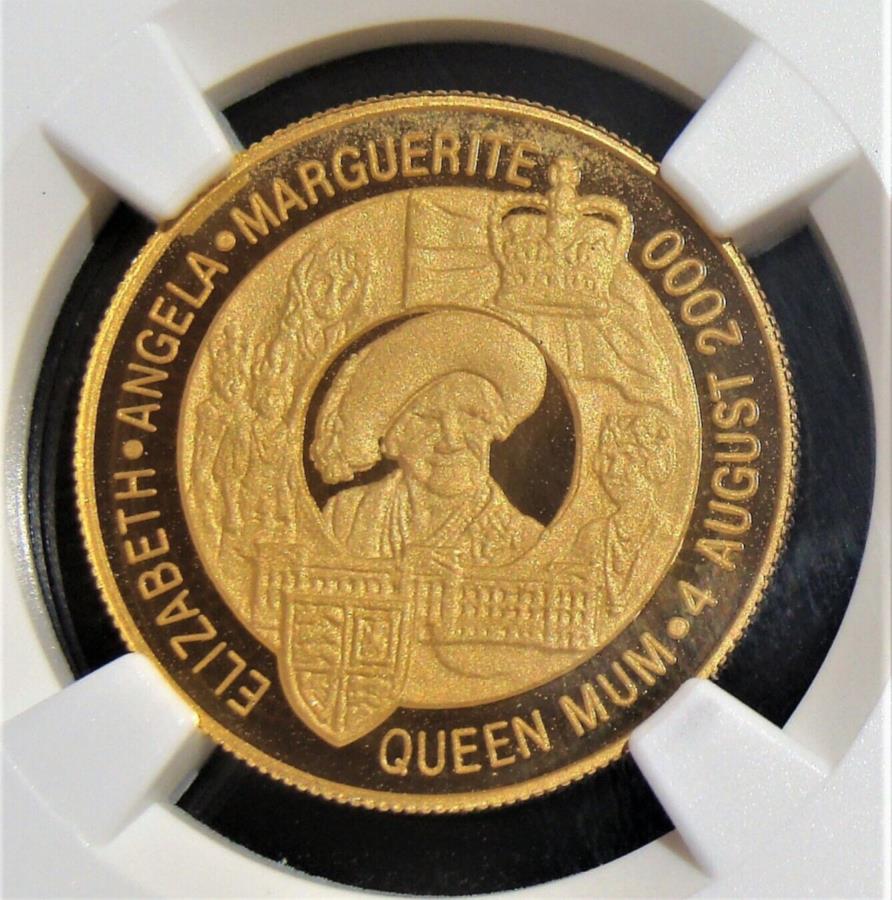  アンティークコイン モダンコイン  ザンビア：2000ゴールド10,000 Kwacha Queen Mother's Birthday Coins NGC PF69 UC。 Zambia: 2000 Gold 10,000 Kwacha Queen Mother's Birthday Coins NGC PF69 UC.