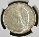 yɔi/iۏ؏tz AeB[NRC _RC [] `Fa5y\1927-SOMS64 NGCBf炵RC!!! Chile: Republic 5 Pesos 1927-So MS64 NGC. SUPERB COIN!!!