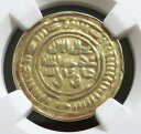 Sulayhid. 'Ali b. Muhammad "Debased Imitation" Dinar ND (AH 439-473) VF35 NGC.スレイヒド。 'アリb。ムハンマド「模倣」ディナールnd（AH 439-473）VF...