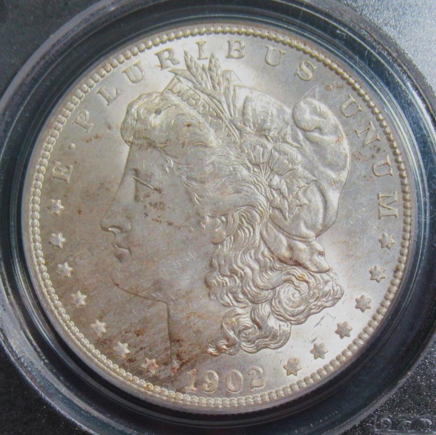 yɔi/iۏ؏tz AeB[NRC _RC [] 1902-O[KhB PCGS MS63BÂz_[B PQ !!! 1902-O Morgan Dollar. PCGS MS63. Older Holder. PQ!!!