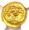 yɔi/iۏ؏tz AeB[NRC _RC [] CONSTANS II AV SOLIDUS GOLD BYZANTINE COIN 641-668 AD -CERTIFIED NGC XFiEFj Constans II AV Solidus Gold Byzantine Coin 641-668 AD - Certified NGC XF (EF)