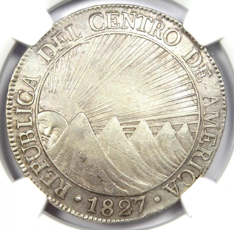 ڶ/ʼݾڽա ƥ 󥳥 [̵] 1827 Central American Republic 8 Reales Coin Car 8r NGC۴ĥǥơUNC 1827 Central American Republic 8 Reales Coin CAR 8R. NGC Uncirculated Detail UNC