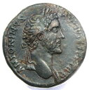  アンティークコイン モダンコイン  Antoninus Pius ae sestertius Copper Coin 145-147 AD-認定ANACS VF25 Antoninus Pius AE Sestertius Copper Coin 145-147 AD - Certified ANACS VF25