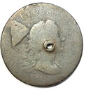  アンティークコイン モダンコイン  1794年の1793年のリバティキャップ大規模なセント1c銅コイン（穴） - 珍しい初期コイン 1794 Head of 1793 Liberty Cap Large Cent 1C Copper Coin (Hole) - Rare Early Coin