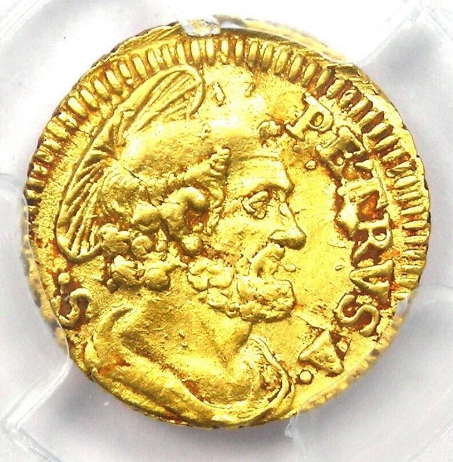 yɔi/iۏ؏tz AeB[NRC _RC [] 1740-58C^AcS[h1/2XN[hRC - FPCGS AȔڍ 1740-58 Italy Papal States Gold 1/2 Scudo Coin - Certified PCGS AU Details