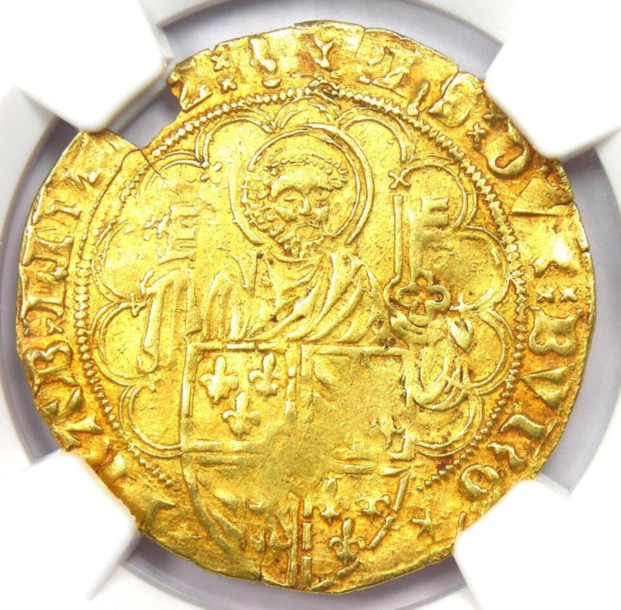 【極美品/品質保証書付】 アンティークコイン モダンコイン [送料無料] 1430-67ベルギーゴールドフィリップグッドブラバントピータードアコイン-NGC認定 1430-67 Belgium Gold Philip the Good Brabant Peter D'OR Coin - NGC Certified