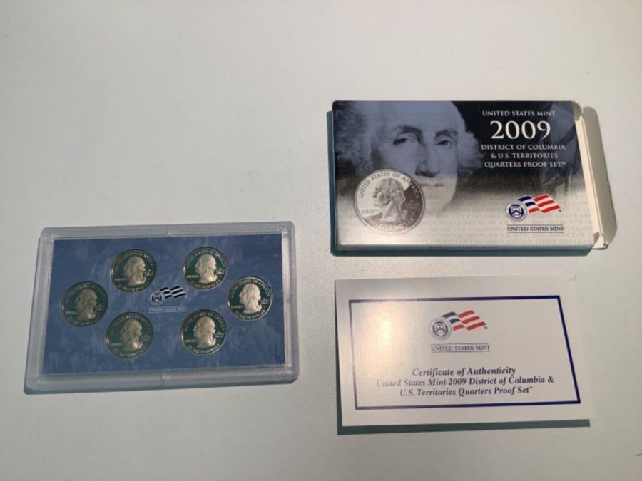 ڶ/ʼݾڽա ƥ 󥳥 [̵] ƹߥ2009ӥ϶ƹལȾCOA L5B U.S. Mint 2009 District of Columbia &U.S. Territories Quarters Proof COA L5B