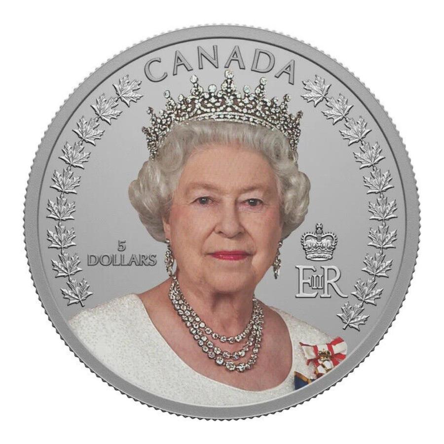 ڶ/ʼݾڽա ƥ 󥳥 [̵] 󥨥ꥶ٥ξ2022 1/4󥹽ʥС - 륫ʥǥߥ Queen Elizabeths Portrait 2022 1/4 oz Pure Silver Coin - Royal Canadian Mint