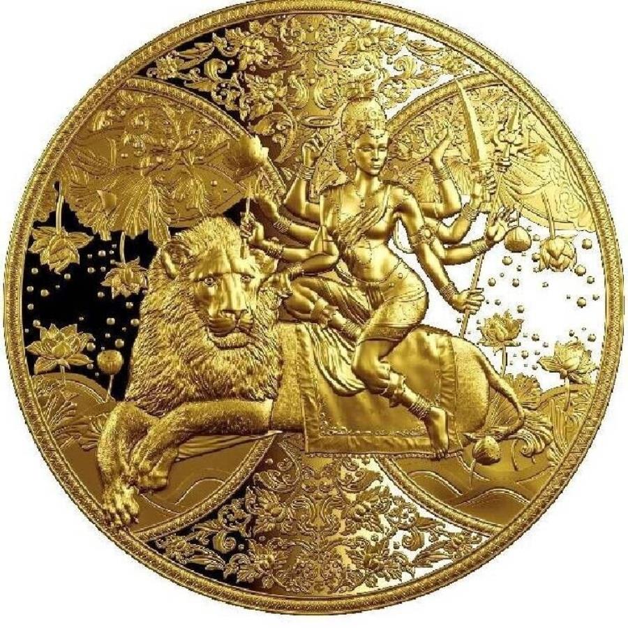 ڶ/ʼݾڽա ƥ 󥳥 [̵] Durga 2023 10000 Francs CFA 10 G Proof Fine Fine Gold Coin in Came - Cameroon DURGA 2023 10000 FRANCS CFA 10 G PROOF FINE GOLD COIN IN CAPSULE ? CAMEROON