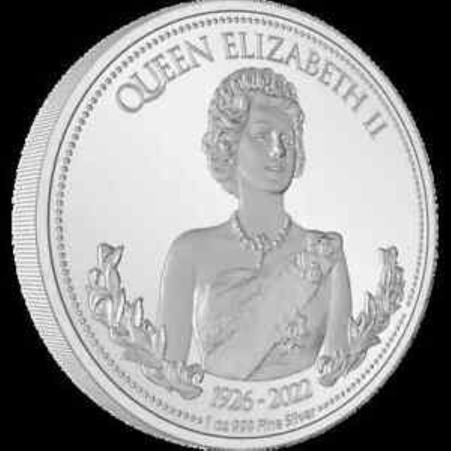 ڶ/ʼݾڽա ƥ 󥳥 [̵] 󥨥ꥶ٥IIꥢ2022 1󥹽ʥСץ롼ե-NIUE -NZߥ QUEEN ELIZABETH II MEMORIAL 2022 1 oz Pure Silver Proof Coin - Niue - NZ Mint