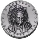 yɔi/iۏ؏tz AeB[NRC _RC [] 2023 oglala lakota sioux oncpapa ultra high relief 1 ozVo[AeB[N$ 1RC 2023 Oglala Lakota Sioux Oncpapa Ultra High Relief 1 oz Silver Antiqued $1 Coin