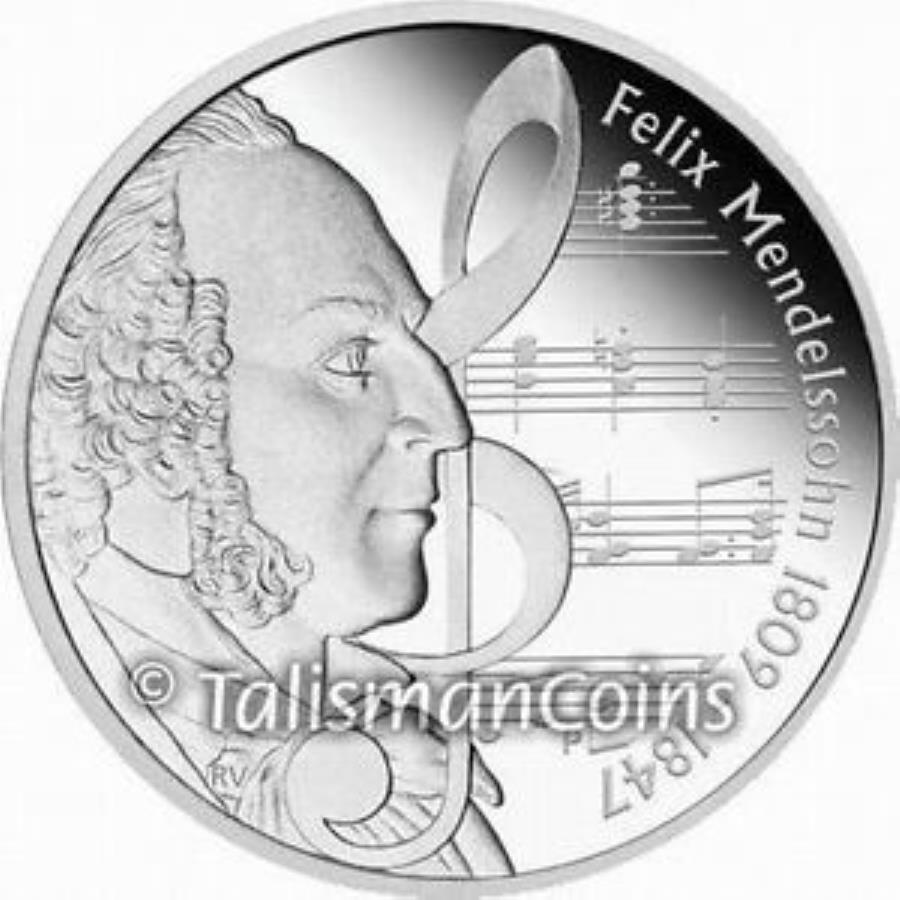 ڶ/ʼݾڽա ƥ 󥳥 [̵] Tuvalu 2009 Felix Mendelssohn Great Composers Perth $ 1 1 OZ SILVER PROFIE Tuvalu 2009 Felix Mendelssohn Great Composers Perth $1 1 Oz Silver Proof in OGP