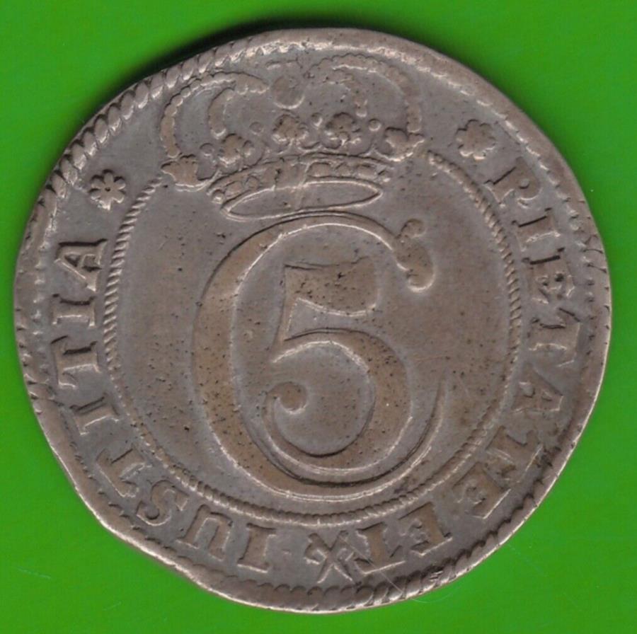 yɔi/iۏ؏tz AeB[NRC _RC [] f}[N4}[N1682ɍׂnswleipzig Denmark Crown To 4 Mark 1682 Very Fine nswleipzig