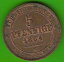 ڶ/ʼݾڽա ƥ 󥳥 [̵] 5ڥˡ1864 xfͥƤŨnswleipzig Saxony 5 Pennies 1864 Better Than XF Very Nice nswleipzig