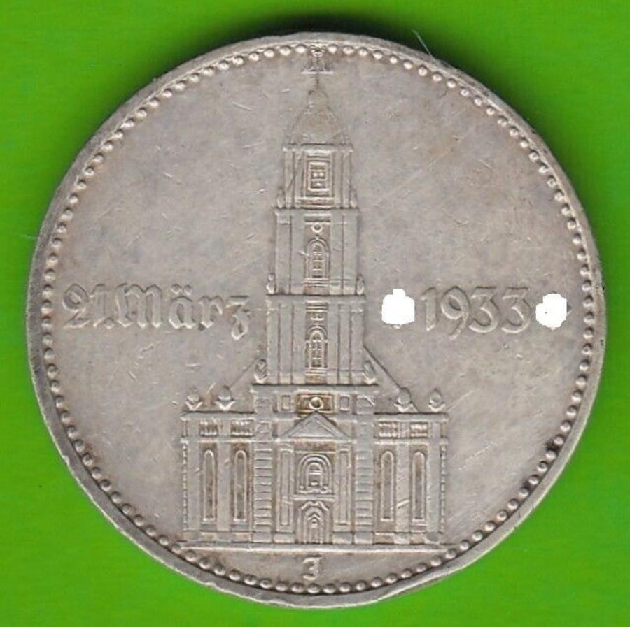 yɔi/iۏ؏tz AeB[NRC _RC [] RCVo[}[N2CqX}[N1934 Jt21BM?rz1933Nswleipzig Coin Silver Mark 2 Reichsmark 1934 J Church with Date 21. M?rz 1933 nswleipzig