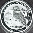 yɔi/iۏ؏tz AeB[NRC _RC [] 2019 -PI[XgA$ 1 1IX.9999JvZ̃Vo[N[Ju - 2019-P Australia $1 1oz .9999 Silver Kookaburra in Capsule - ?COINGIANTS?