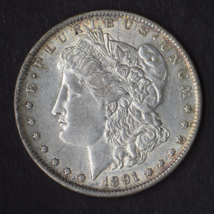 yɔi/iۏ؏tz AeB[NRC _RC [] 1891 -s[KVo[_[ -  - 1891-S Morgan Silver Dollar - COINGIANTS -