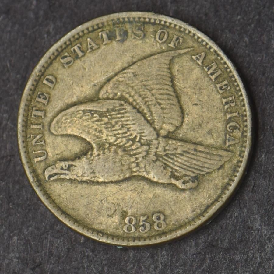 yɔi/iۏ؏tz AeB[NRC _RC [] 1858C[OZgtCȌȕ -  - 1858 Small Letters Flying Eagle Cent - COINGIANTS -