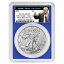 ڶ/ʼݾڽա ƥ 󥳥 [̵] 2021 $ 12ꥫ󥷥СPCGSMS70 FDOIȥ45Υ졼٥B 2021 $1 Type 2 American Silver Eagle PCGS MS70 FDOI Trump 45th President Label B