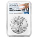 yɔi/iۏ؏tz AeB[NRC _RC [] 2022iwj$ 1AJVo[C[ONGC MS70 FDIgvx 2022 (W) $1 American Silver Eagle NGC MS70 FDI Trump Label