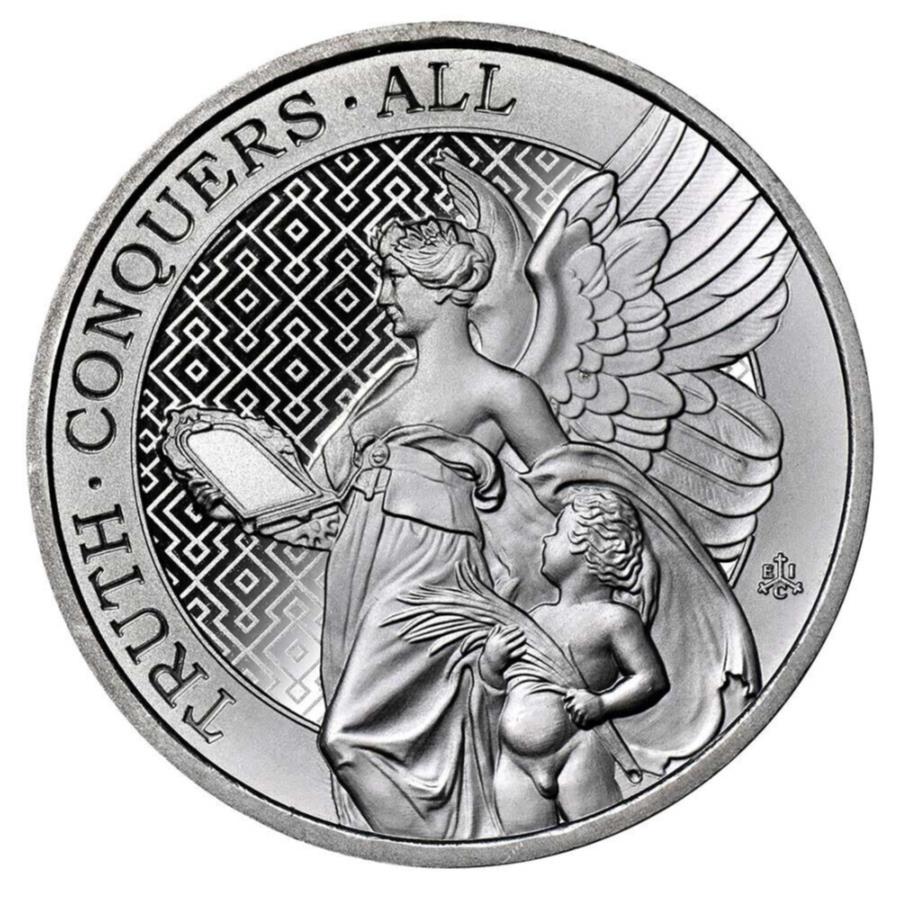 ڶ/ʼݾڽա ƥ 󥳥 [̵] 2022 U.K. 1ݥɥȥإʥС.999 1 oz bu 2022 U.K. 1 Pound St. Helena Silver Queens Virtues Truth .999 1 oz BU