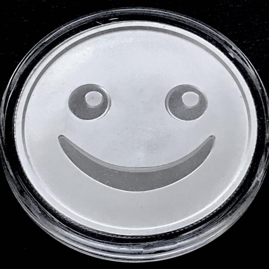 yɔi/iۏ؏tz AeB[NRC _RC [] GCAG1IX.999Vo[EhJvZ̊G̐VV[Yōŏ Alien Emoji 1 oz .999 Silver Round First in Emoji's New Series in Capsule