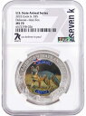 2022クックアイランドデラウェアグレイフォックスNGC MS70アメリカンステートアニマル1オンスシルバー 2022 COOK ISLANDS DELAWARE GREY FOX NGC MS70 AMERICAN STATE ANIMALS 1 OZ SILVER
