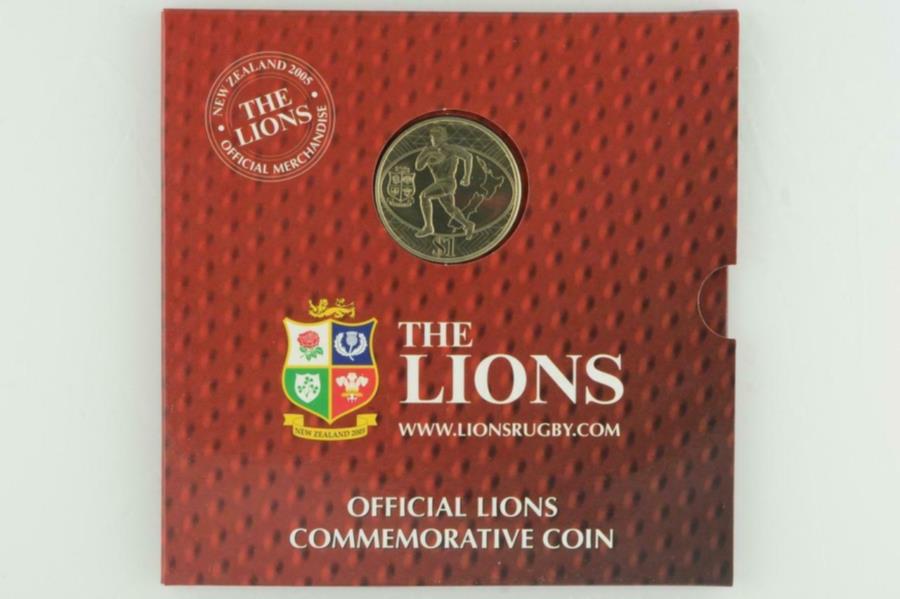 yɔi/iۏ؏tz AeB[NRC _RC [] j[W[h-2005- $ 1zRC - CĨcA[ New Zealand - 2005 - $1 Uncirculated Coin - Lion's Tour