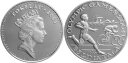 【極美品/品質保証書付】 アンティークコイン モダンコイン 送料無料 トケラウ5ドル2003オリンピックシルバーコイン Tokelau 5 Dollar 2003 Olympics Silver Coin