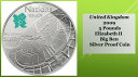 【極美品/品質保証書付】 アンティークコイン モダンコイン 送料無料 英国5ポンド2009ビッグベンオリンピックシルバーコイン UK 5 Pounds 2009 Big Ben Olympics Silver Coin