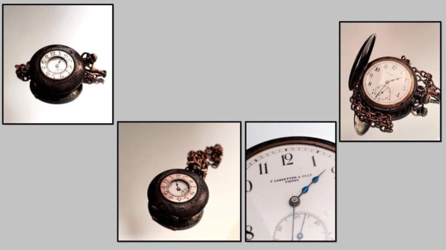 【極美品/品質保証書付】 アンティークコイン モダンコイン [送料無料] F Lassetter＆Co Sydneyの懐中時計 F Lassetter & Co Sydney Pocket Watch