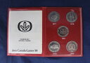 1981カナダメダリオンx 5セット「カナダゲーム」の財布 1981 Canada Medallion x 5 Set