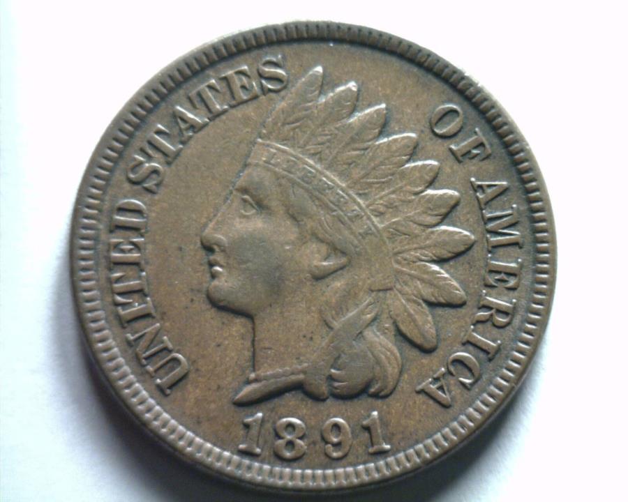 yɔi/iۏ؏tz AeB[NRC _RC [] 1891NCfBAZgyj[GNXgt@C/zĂȂXF/AU EF/AUIWiRCɂ 1891 INDIAN CENT PENNY EXTRA FINE / ABOUT UNCIRCULATED XF/AU EF/AU ORIGINAL COIN