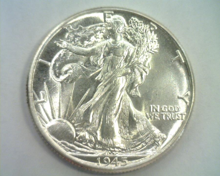  アンティークコイン モダンコイン  1945年ウォーキングリバティの半ドルの選択肢のない++ ch。 au ++素敵なコイン 1945 WALKING LIBERTY HALF DOLLAR CHOICE ABOUT UNCIRCULATED++ CH. AU++ NICE COIN