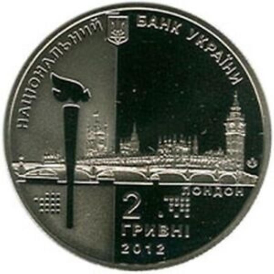 yɔi/iۏ؏tz AeB[NRC _RC [] 201205 UKRAINE COIN 2 XXX OLYMPIADUAHQ[z 2012 #05 Ukraine Coin 2 UAH Games of the XXX Olympiad FREE SHIPPING