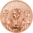  アンティークコイン モダンコイン  ファラオのレガシー銅コイン50gクック島2022 LEGACY OF THE PHARAOHS Copper Coin 50g Cook Islands 2022