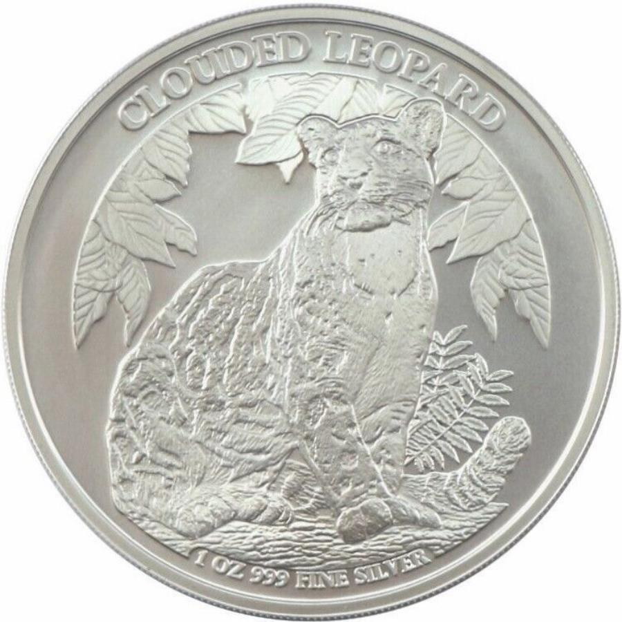 yɔi/iۏ؏tz AeB[NRC _RC [] ܂qE1IXVo[RC3000GJ{WA2023 CLOUDED LEOPARD 1 oz Silver Coin 3000 Riels Cambodia 2023