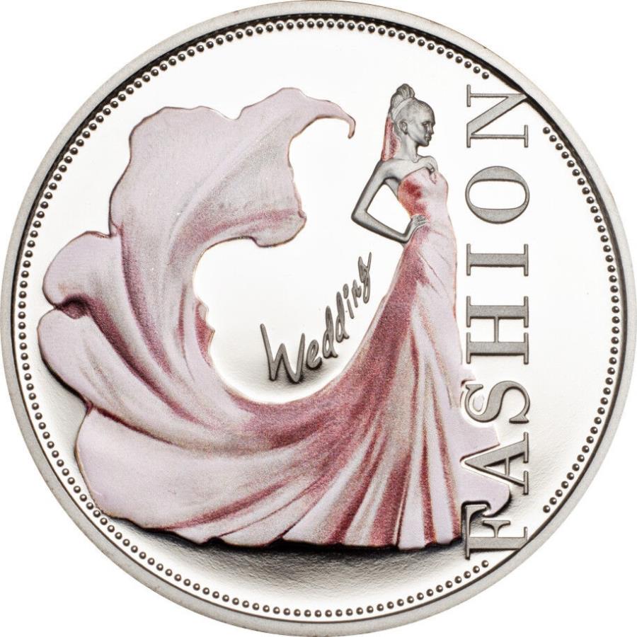 yɔi/iۏ؏tz AeB[NRC _RC [] t@bV - $ 1Vo[v[tRCNiue 2011 Fashion - Wedding $1 Silver Proof Coin Niue 2011