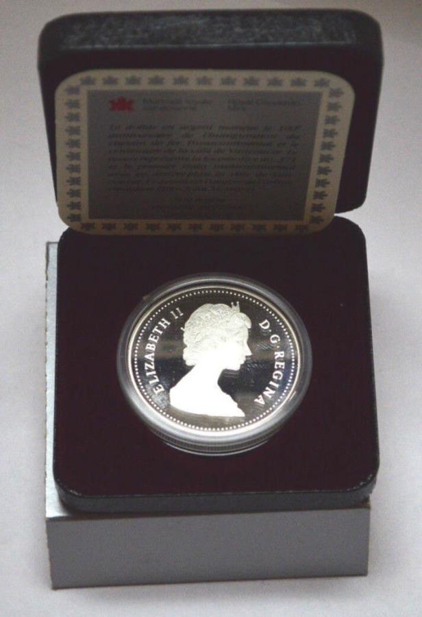 ڶ/ʼݾڽա ƥ 󥳥 [̵] 1986 Canadian Dollar Proof Vancouver Train .500 Silver Coin With BoxCoa.. .. 1986 CANADIAN DOLLAR PROOF VANCOUVER TRAIN .500 SILVER COIN WITH BOX &CoA !..