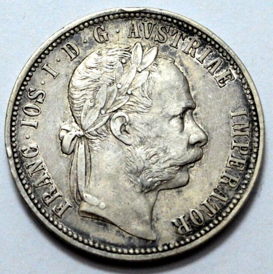 yɔi/iۏ؏tz AeB[NRC _RC [] 1892NI[XgA鍑1tVo[RCtcWZt̓_uC[O 1892 Austria Empire 1 Florin Silver Coin Franz Joseph I Crowned Double Eagle